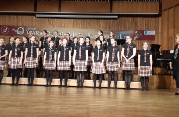 Dziewczęcy chór z Olsztyna wygrał festiwal „O Warmio moja miła”.